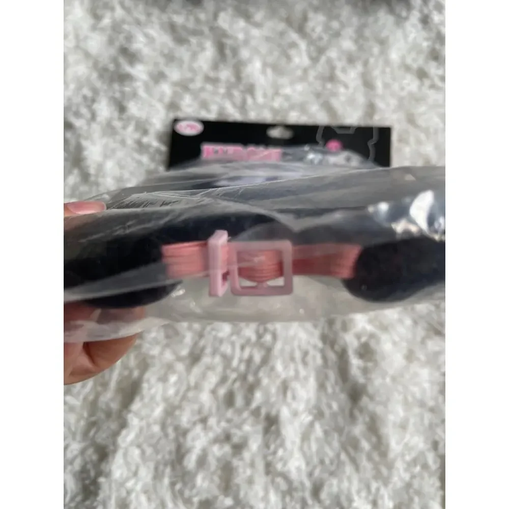 Sanrio Kuromi Pet Dog Cat Headband Costume Accessory Size L/XL Soft Plush NEW